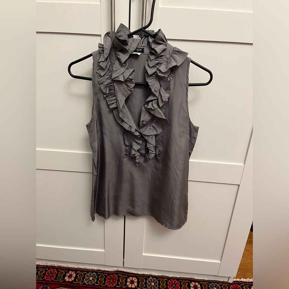 100% Silk J. Crew Blouse